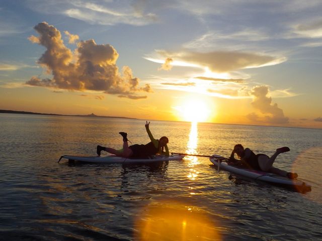 �[�������Ȃ���̂�т胊���b�N�X�^�C���`��_SUP�E�N���A�J���b�N Nice Time Okinawa