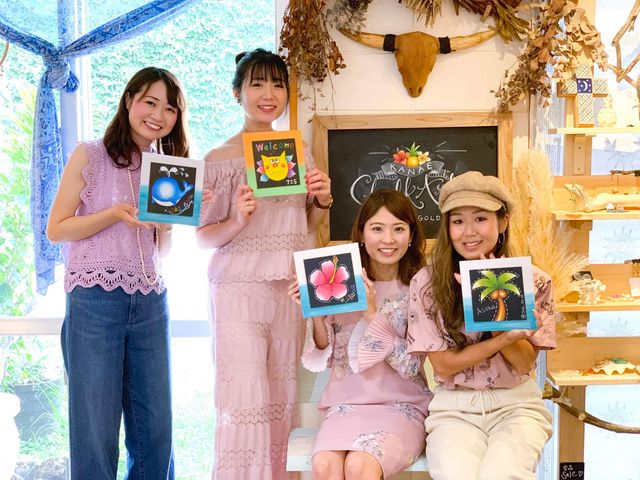 �݂�ȂŃ��C���C��D���ȐF��I��Ŏ��������̃I���W�i��������Ă�_�`���[�N�A�[�g���X KANAE CHALK ART. ����