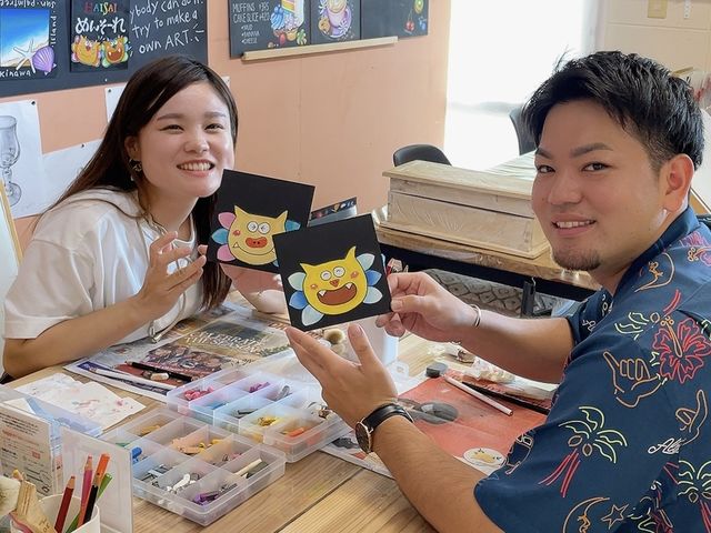 ���q���܃t�H�g_�`���[�N�A�[�g���X KANAE CHALK ART. ����