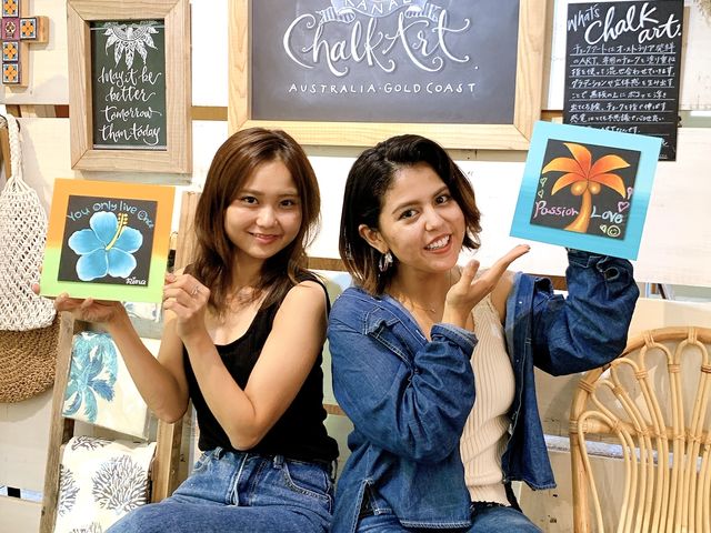 ���q���܃t�H�g_�`���[�N�A�[�g���X KANAE CHALK ART. ����