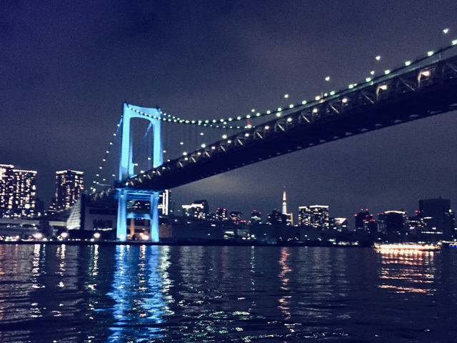 �u���[�Ƀ��C�g�A�b�v���ꂽ���C���{�[�u���b�W_���ό��iYumemizuki)