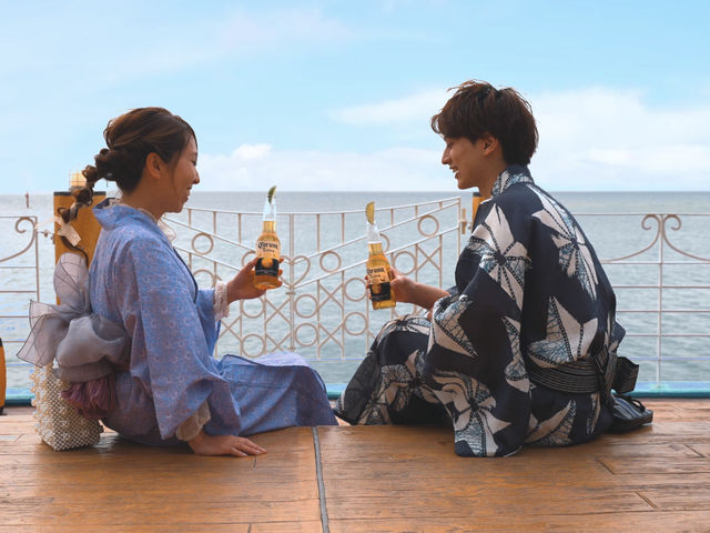 �J�b�v���Ŗk�J�̃A�����J���r���b�W��_Oguri Kimono Salon