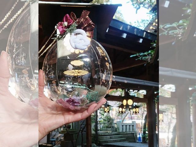 �f�R���[�V�����o���[���z���Ɂu�X��_�Ђ̐_�a�v���B�e���܂����B_as-is��z