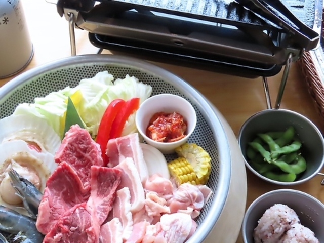 �A�E�g�h�A�r�A�K�[�f�� BBQby�X�m�[�s�[�N�̎ʐ^1