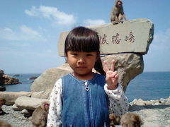 �N�b�L�[�}������̔g���胂���L�[�x�C�ւ̓��e�ʐ^1