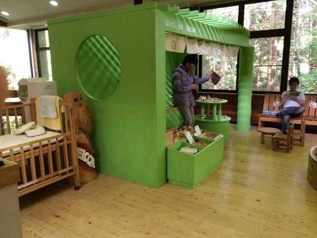 �{�݂̒��̗l�q_���v���R�ώ@�̐X