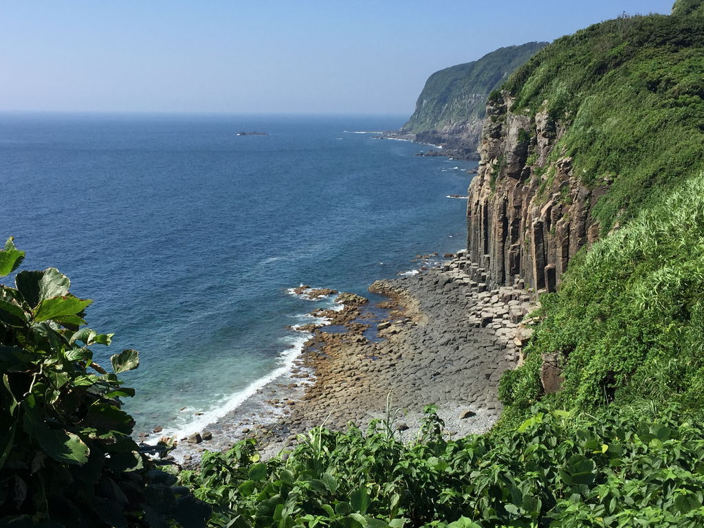 塩俵の断崖(御崎柱状節理)