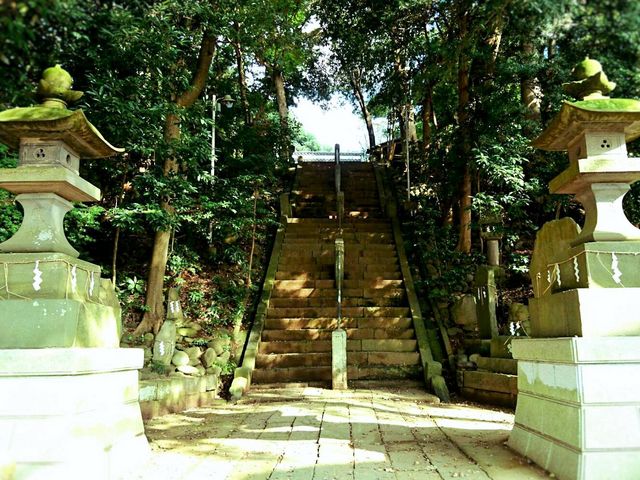 本殿へ向かう階段_赤城神社