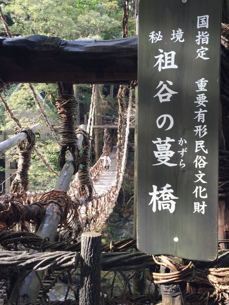 祖谷のかずら橋