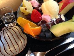 クリームあんみつ - 湖月堂 喫茶去のクチコミ - じゃらんnet