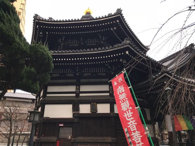 六角形の本堂_紫雲山頂法寺(六角堂)