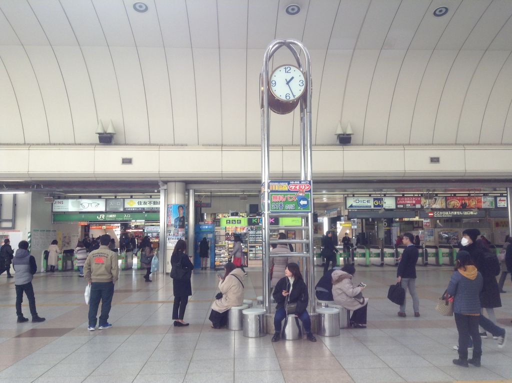 川崎 人気 駅前 時計 昭和