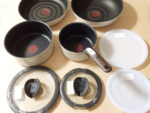 ティファールの調理器具セット買いました_三井アウトレットパーク 滋賀竜王