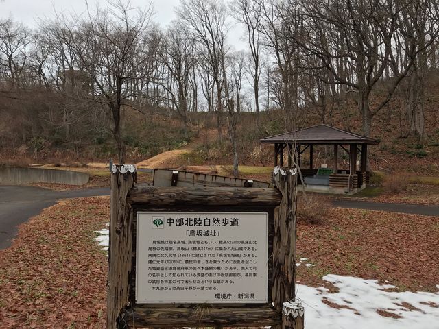 これを読んでくださいね〜_鳥坂城跡
