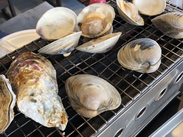 ホンビノス貝も美味しかったです_七ヶ浜 うみの駅 松島湾海鮮市場 七のや