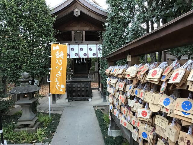恋愛成就の神社と絵馬_行田八幡神社