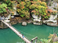 美麗! 峠の岪 へつり 福島県 高精細 プリント 写真-