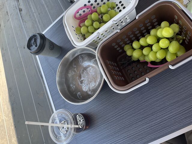 ���H�������ݎ��R�������̂ŁA�R�[�q�[�ƂƂ��ɂ��������܂����I_�A�O���[���p�[�N �F�s�{�Ԃǂ��̓m