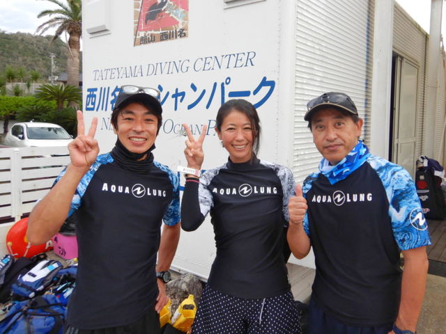 シュノーケリングツアー担当のスタッフ。皆様どうぞよろしくお願いいたします。。_シーポイント ダイビングスクール