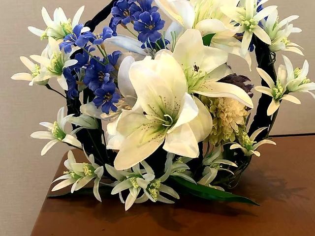 ���ԃA�����W�����g_flower design fasy