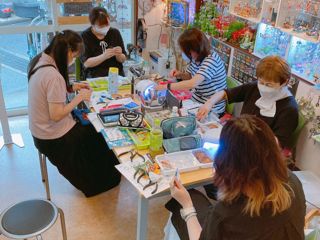 �}�[�u���A�[�g����R�[�X_����G�݂̉�<miyabi>