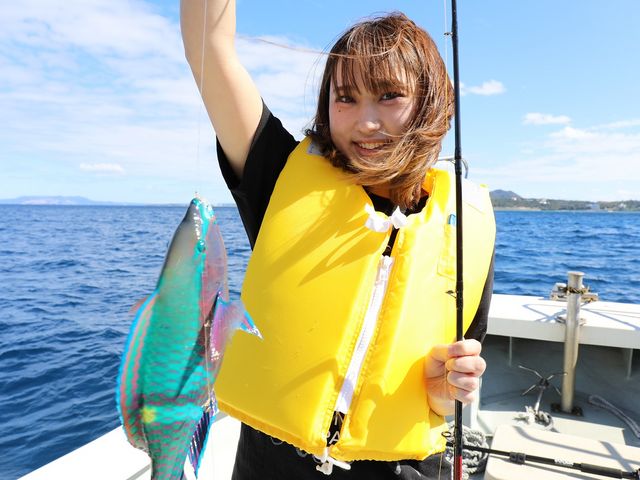 恩納村でのボート沖釣りツアー☆初心者・女性・子供さんも大歓迎です！_マリンクラブ　Gigi