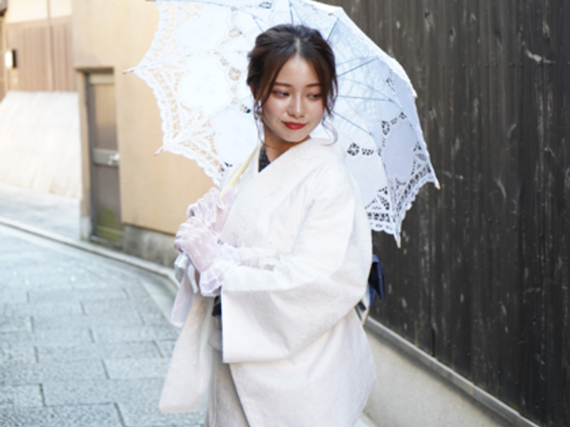 ヘアセットでさらに可愛く！_京あるき Kimono Rental -Produce by SAGANOKAN- 京都四条本店
