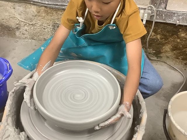 小さなお子さんが上手ですよ_オンリーワン陶芸教室