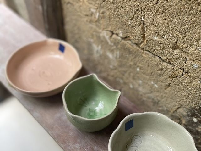 かわいい作品もいっぱい作れるよ_オンリーワン陶芸教室