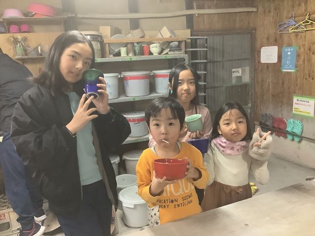 奇麗な作品できたよ_オンリーワン陶芸教室