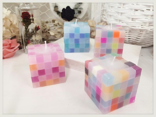 �J���[�u���b�N��g�ݍ��킹�ā�^�C���L�����h��_Candle Studio Lumiere