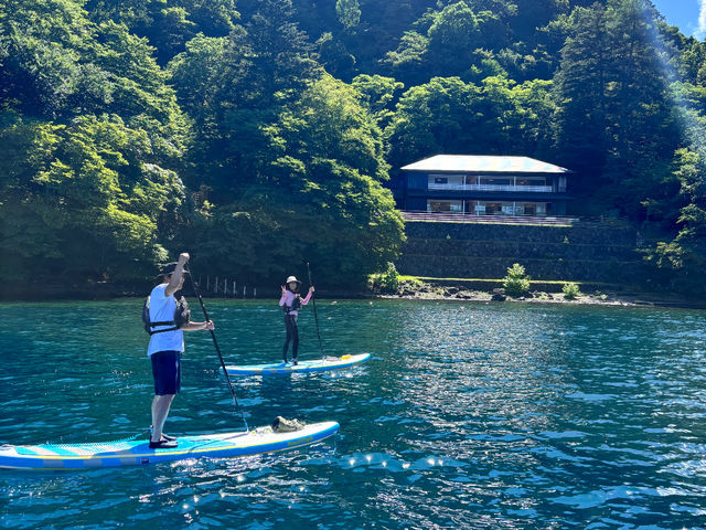 �Ȗ،������s�A�������̒��T���΂ł� SUP�c�A�[�̗l�q�B������͑̌��Ƃ������� SUP�ŎU��B�Ԃ̓���Ȃ��Δȉ������Ζʂ���N���[�W���O���܂��B_mizudori