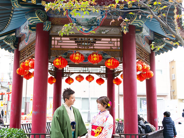 ���؊X�ł��f����A�����āA�x�C�G���A�ł�����ނ��������p�ӂ��Ă���܂���_����������̃����^��-KIMONO Rental-���l���؊X�X