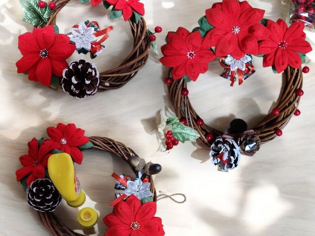 �N���X�}�X���[�X�̍u��_�܂ݍ׍H�u���@�ԕ��ihanakaze�j