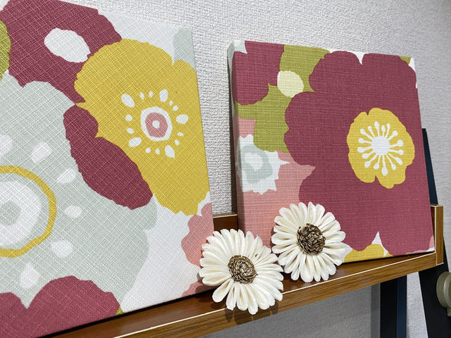 �t�@�u���b�N�̃I���W�i���p�l�������܂�
���G�}���H�ōR�ہA�h����ʂ��{���Ċ���_gallery&interior Porte