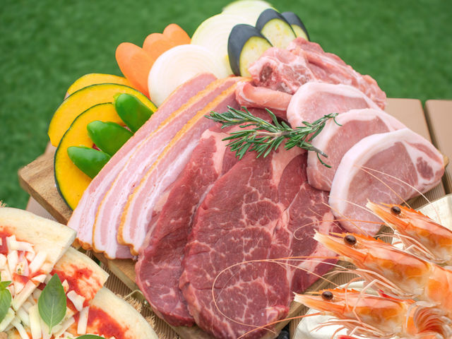 ��ԐH�ރR�[�X(3�l�O)
_LOCAL BBQ ���C