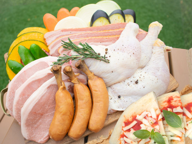 ����y�H�ރR�[�X(3�l�O)_LOCAL BBQ ���C