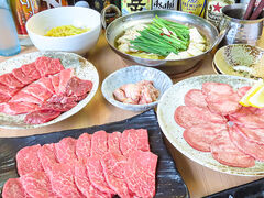 焼肉 もつ鍋 喜丸の写真1