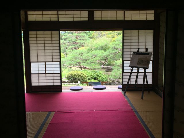 庭園も見れます_真田邸