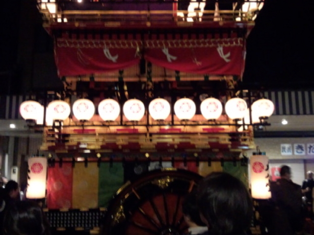 宵祭りです_飛騨民族考古館