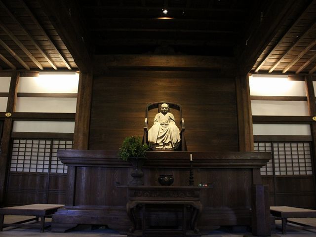 禅堂の内部。_瑞龍寺（富山県高岡市）