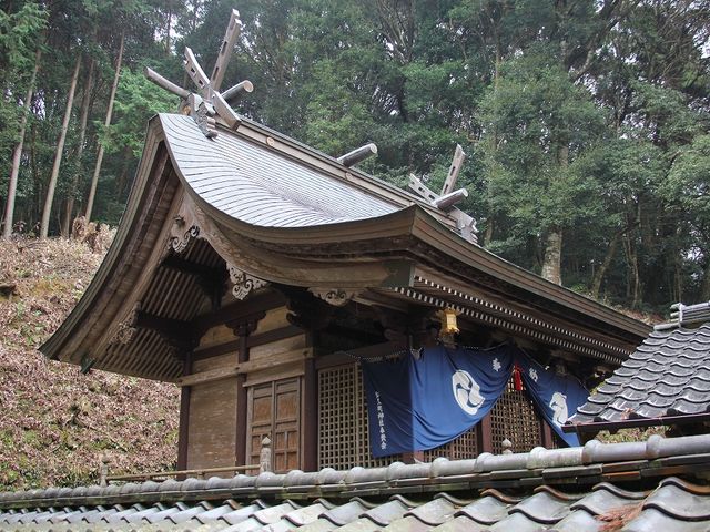本殿です。_多久八幡神社