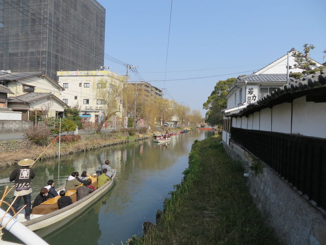 川の流れる柳の町　F6 W41センチ×H32センチ 川の流れる柳の町 F6 W41センチ×H32センチ