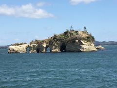 松島湾の島々の景色を楽しみました。_丸文松島汽船株式会社