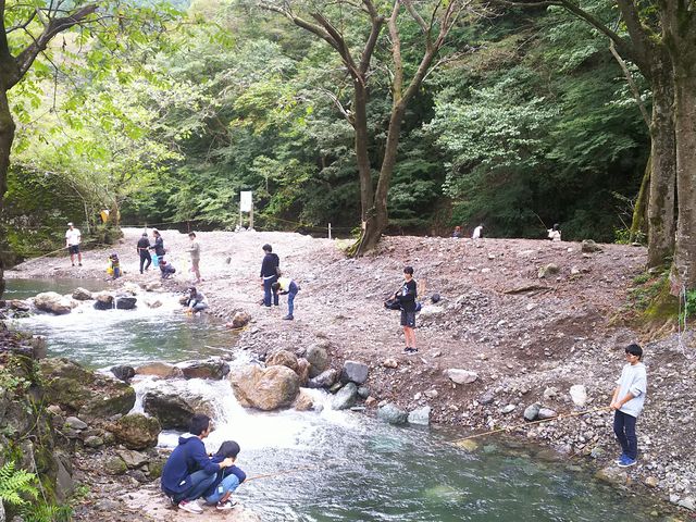 あしがくぼ渓谷国際釣場 セール ペット