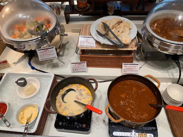 �u���b�t�F�̈ꕔ�ǂ������������_�u�b�t�F&�J�t�F���}���[�A �O��K�[�f���z�e�������C�^���A�X