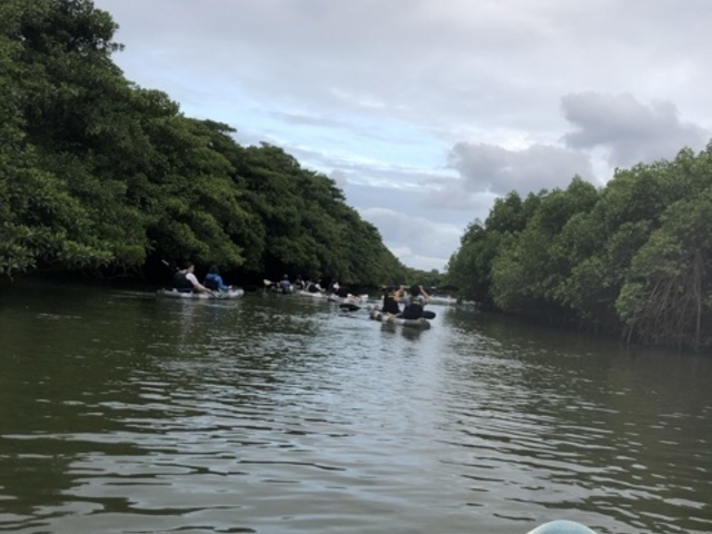雲天でも楽しいカヤック_OHCUS石垣島