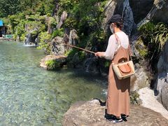 なつさんの滝のある釣り堀　那須高原　清流の里への投稿写真1