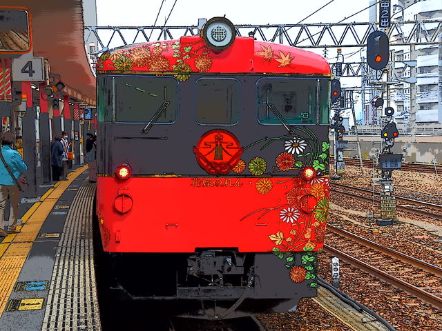 花嫁のれん（観光列車）_ＪＲ金沢駅