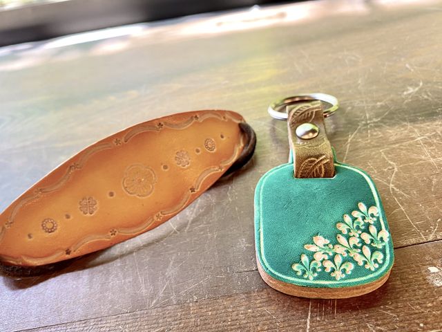 綺麗に模様がつけられました_ゆう工房&Cafeゆう 大阪梅田店 ☆陶芸・銀アクセ・ガラス工芸